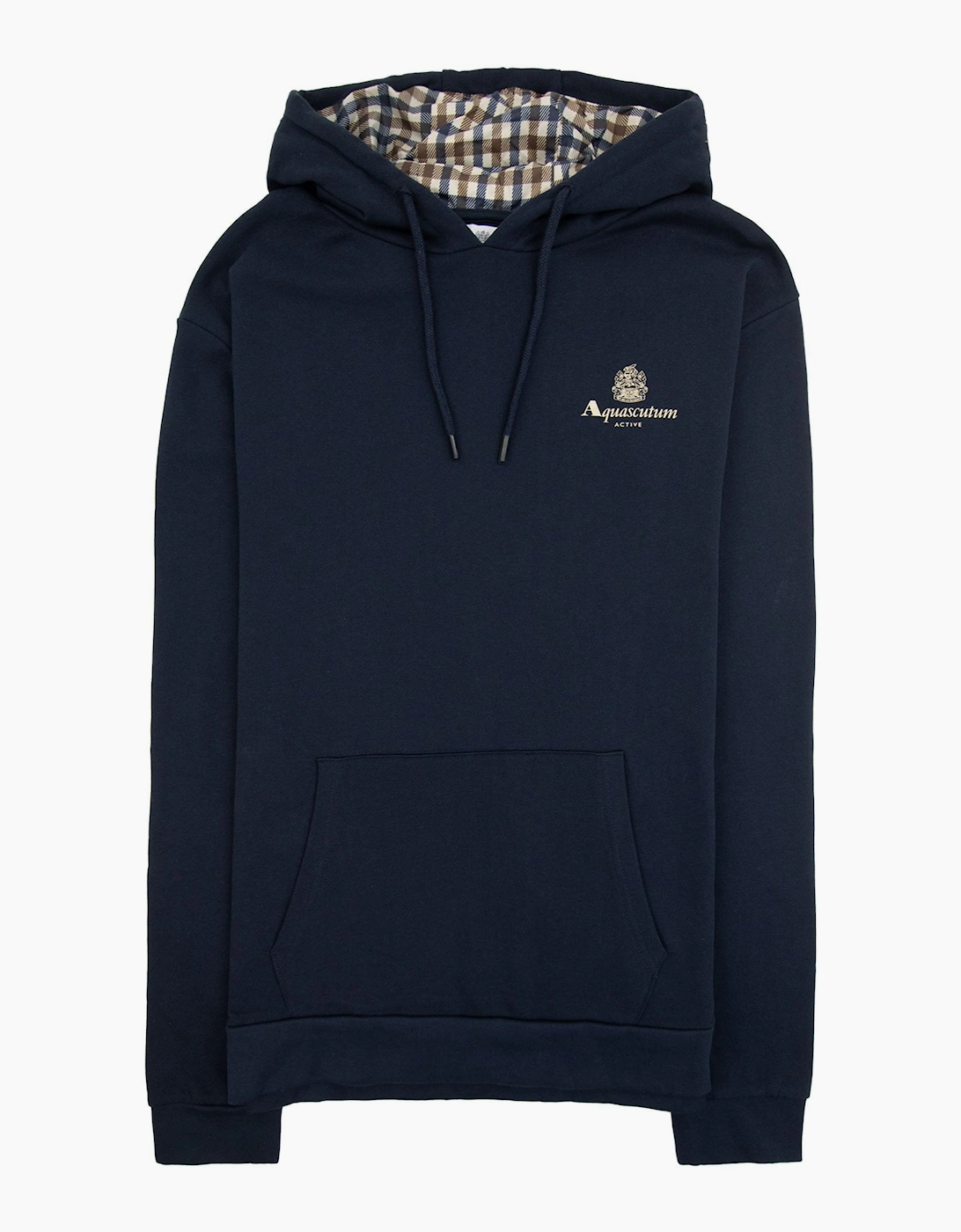 Aquascutum Active Small Logo Hoodie Navy, 6 of 5