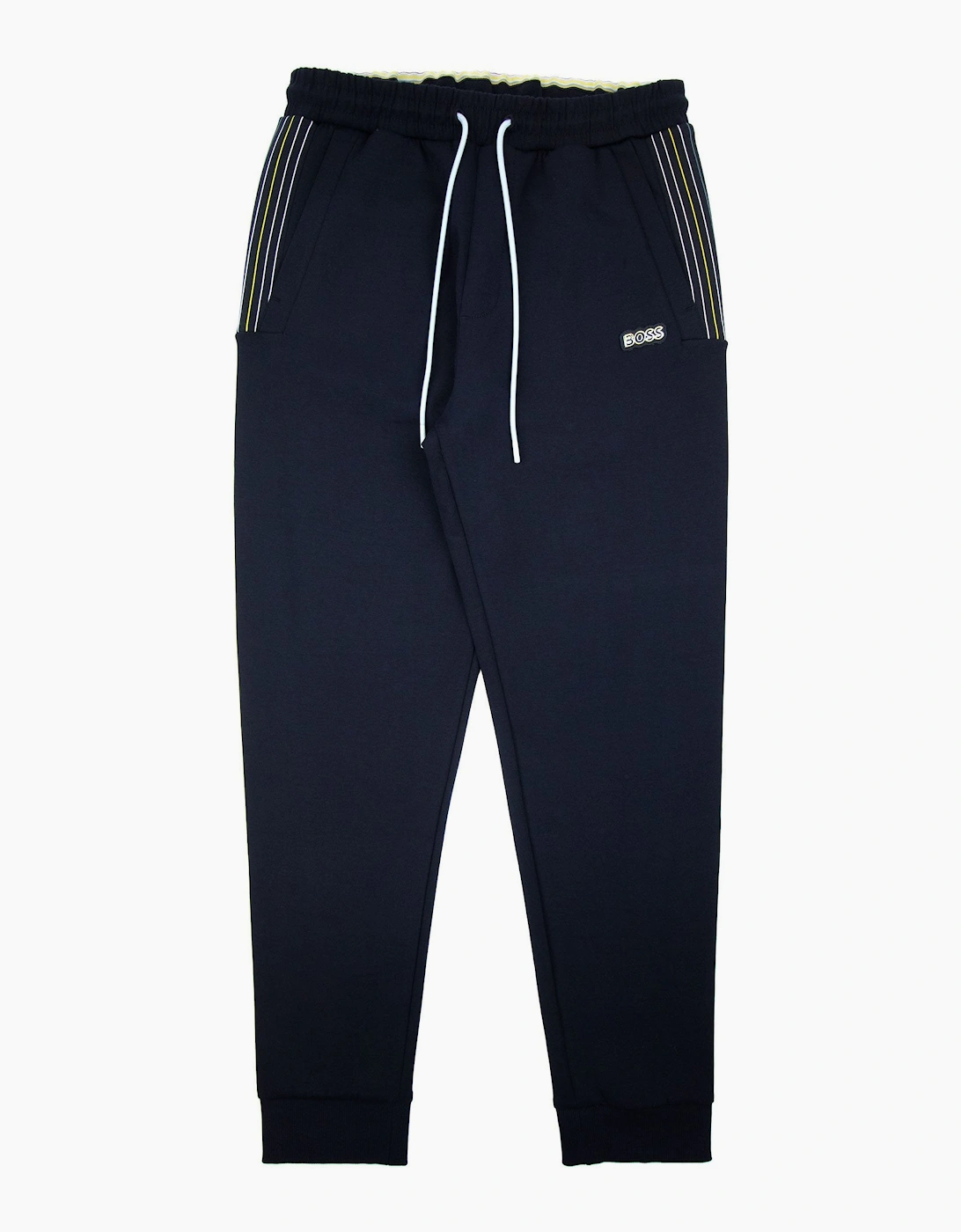 Hugo Boss Hadiko 1 Multi Coloured Stripe Bottoms Dark Navy 402, 5 of 4