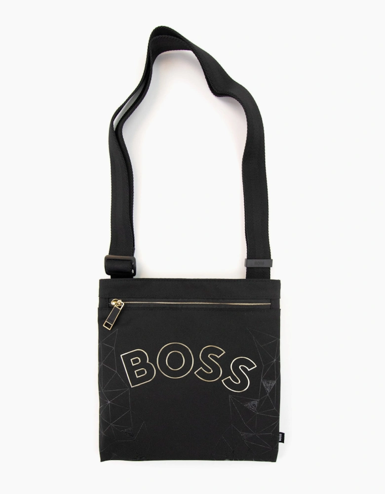 Hugo Boss Catch Gl Structured Nylon Seasonal Pattern Envolop Black 001