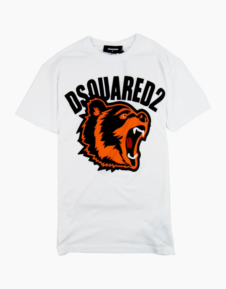 Dsquared2 Bear Logo T-shirt White
