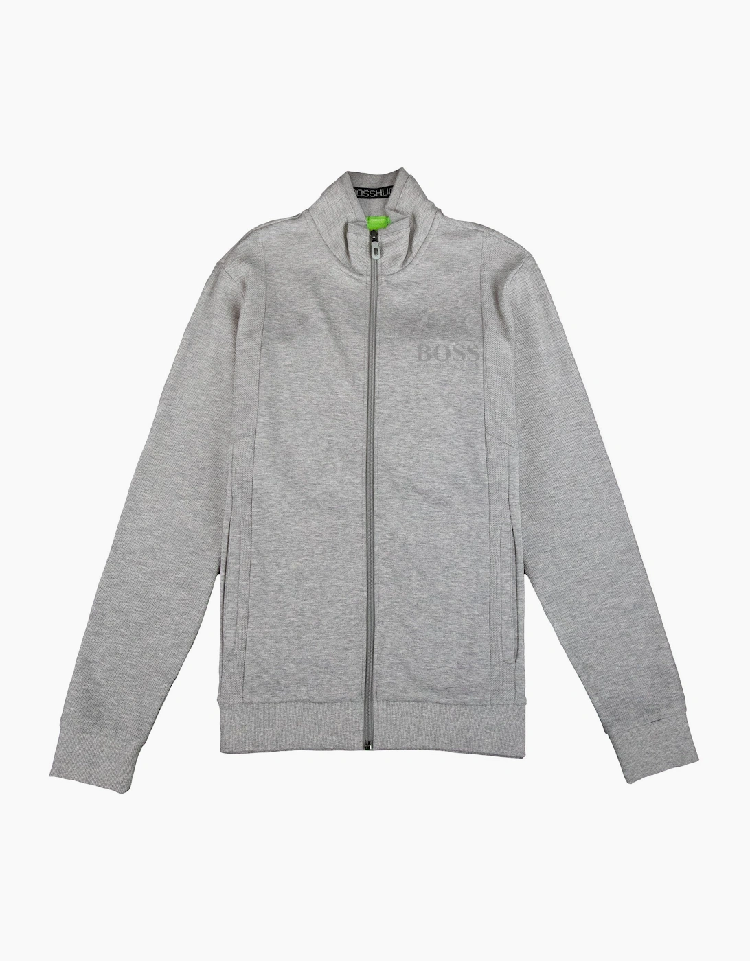 Hugo Boss Full Zip Funnel Cardigan Neck Grey, 3 of 2