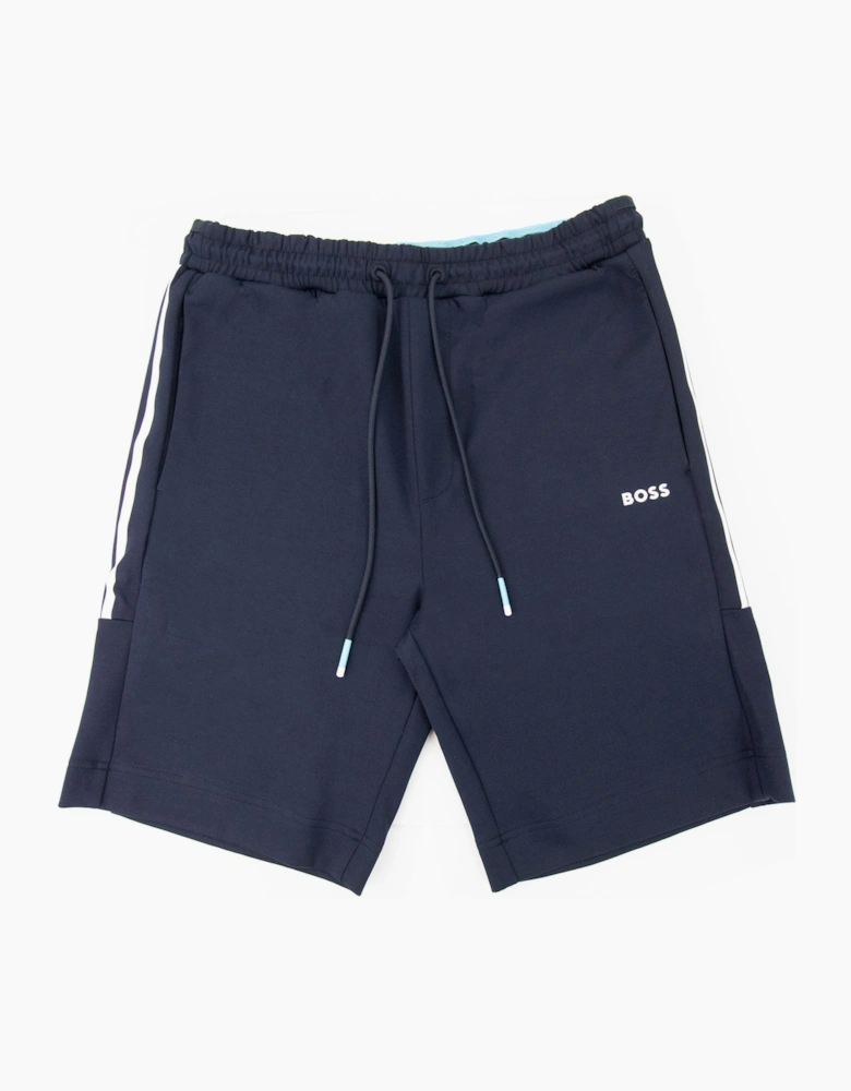 Hugo Boss Headlo 1 Cotton Blend Shorts Dark Navy 403