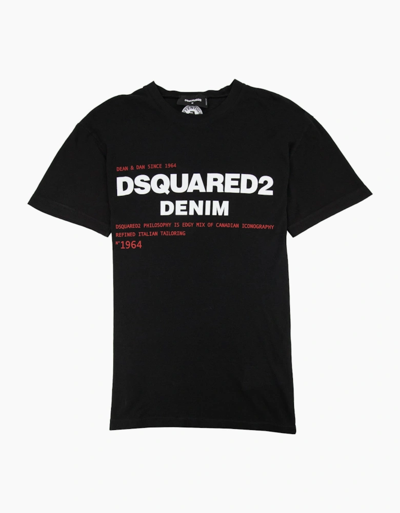 Dsquared2 Dsquared Denim T-shirt Black