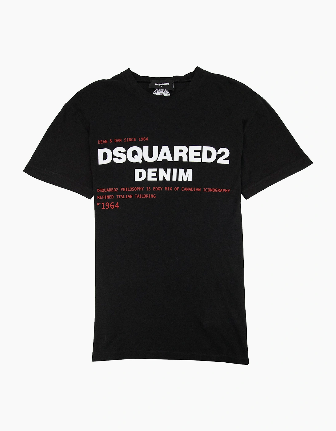 Dsquared2 Dsquared Denim T-shirt Black, 4 of 3