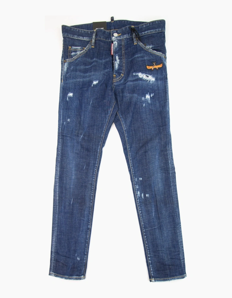 Dsquared2 Canoe Run Dan Jeans Blue 470
