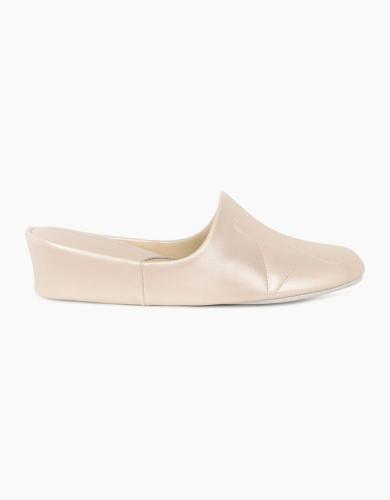 Dulcie Leather Ladies Slippers