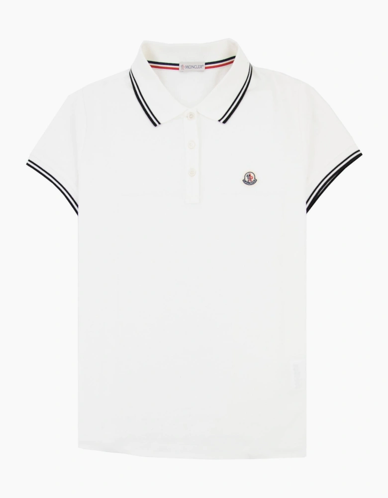 Moncler Women Magila Monica Polo White 034
