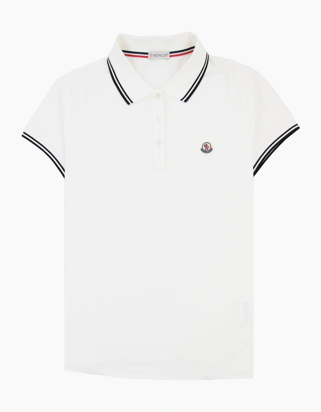 Moncler Women Magila Monica Polo White 034
