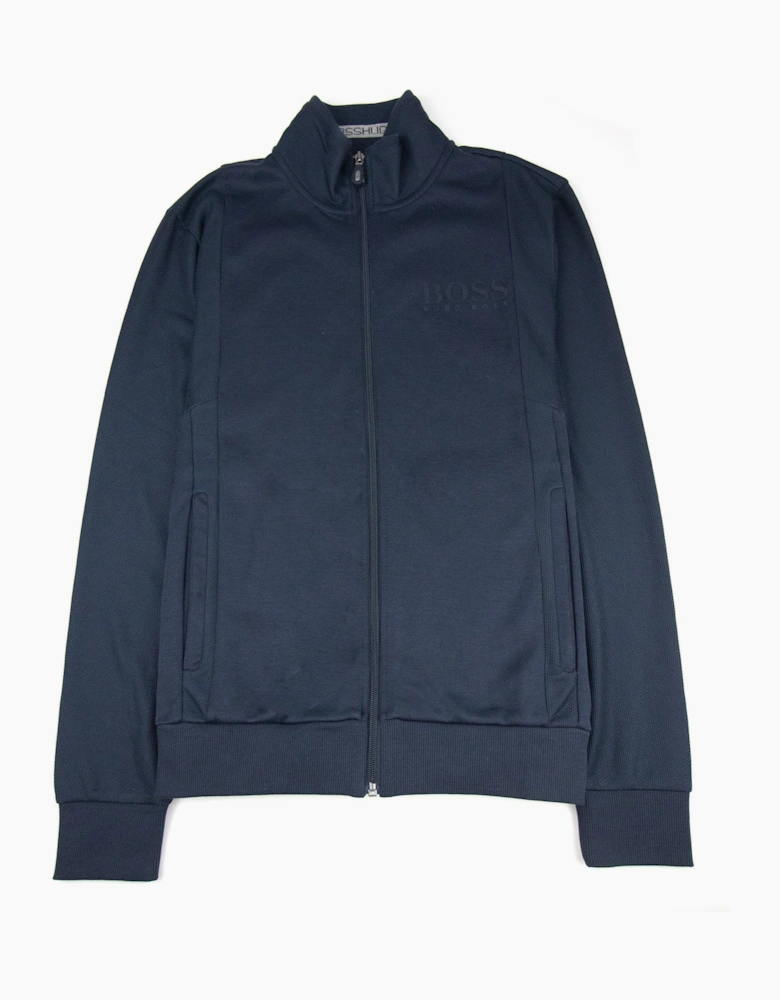 Hugo Boss Full Zip Funnel Neck Navy 410