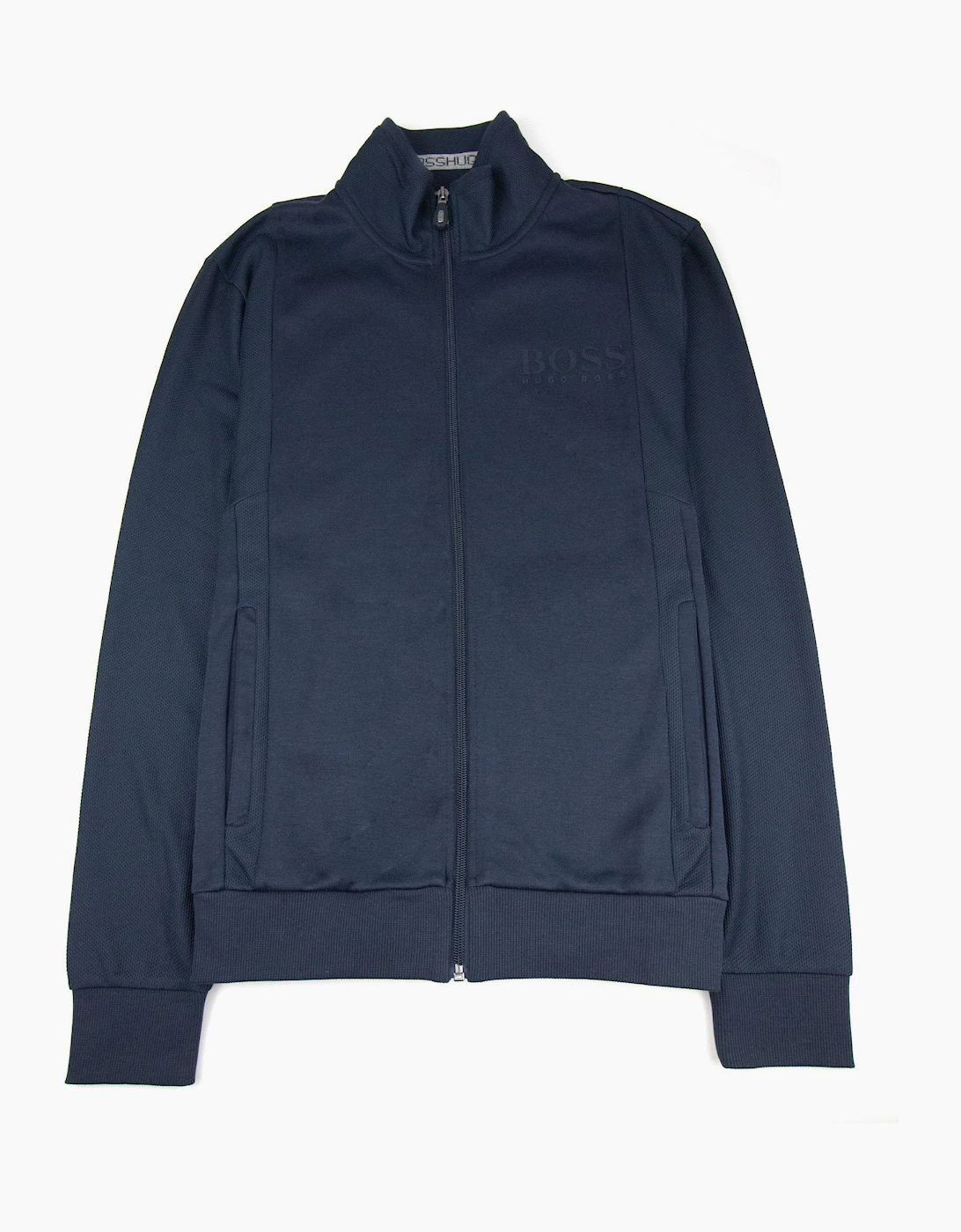 Hugo Boss Full Zip Funnel Neck Navy 410, 3 of 2