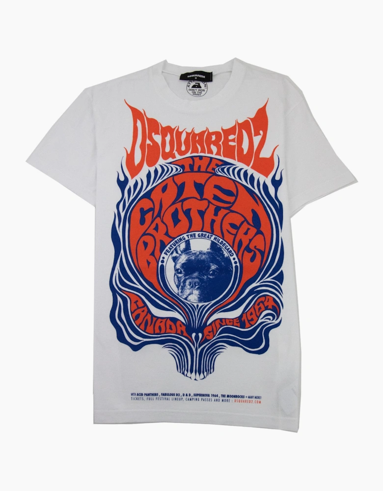 Dsquared2 Great Hildegard Tshirt White