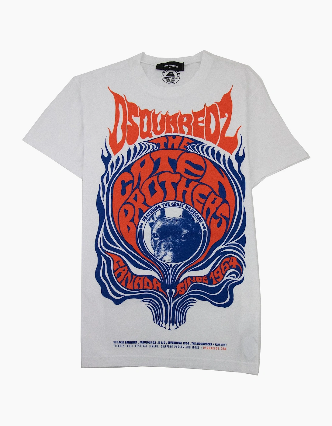 Dsquared2 Great Hildegard Tshirt White