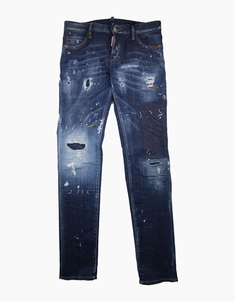 Dsquared2 Slim Fit Distressed Denim Jeans