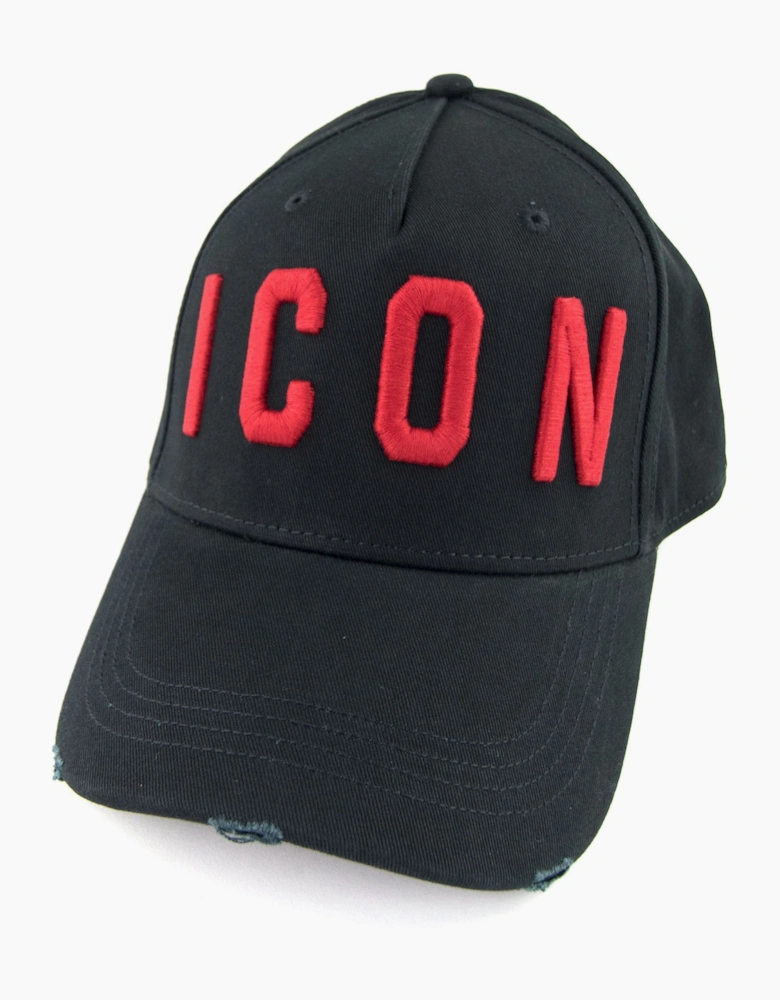 Dsquared2 Icon Cap Bold Black/Red