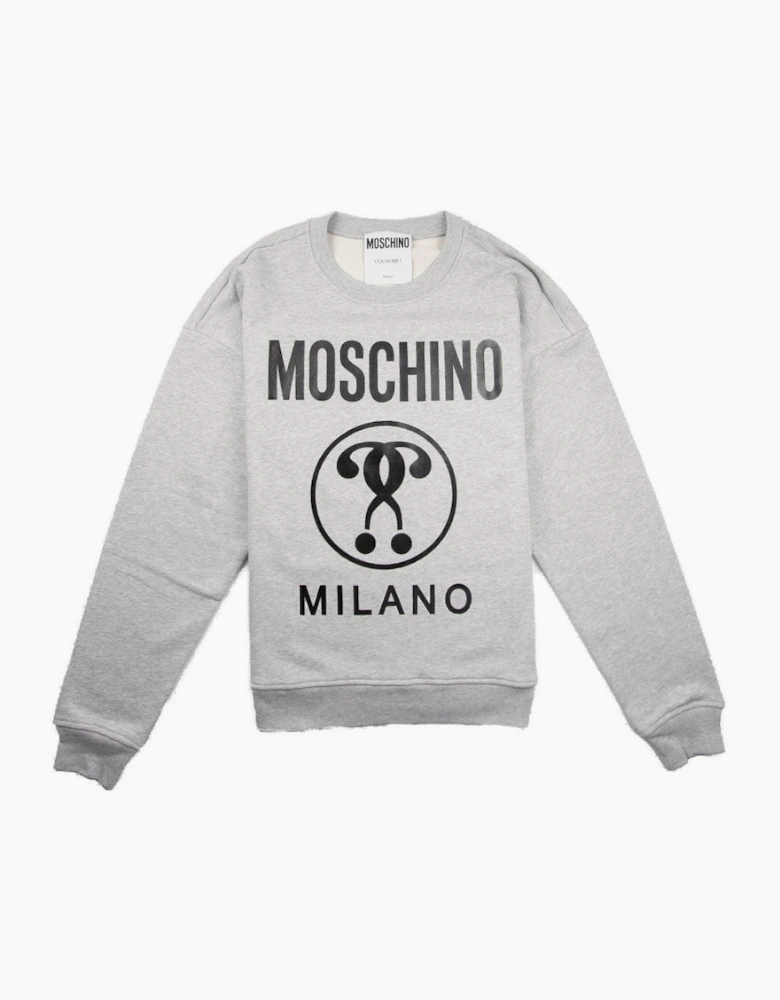 Moschino Couture Crewneck Sweatshirt Light Grey