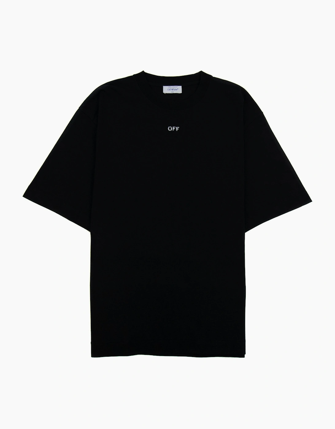 Off-White OFF-WHITE Men's Off White Dbl Moon Arrow Skate S/s T Shirt Black/white - Black/Multi