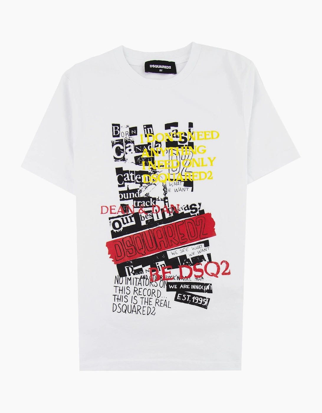 Dsquared2 Kids Punkd T-shirt White
