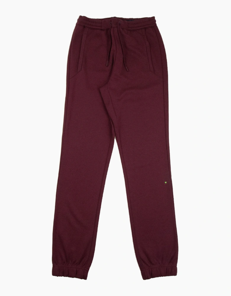 Hugo Boss Hadiko Embossed Logo Tracksuit Bottom Red