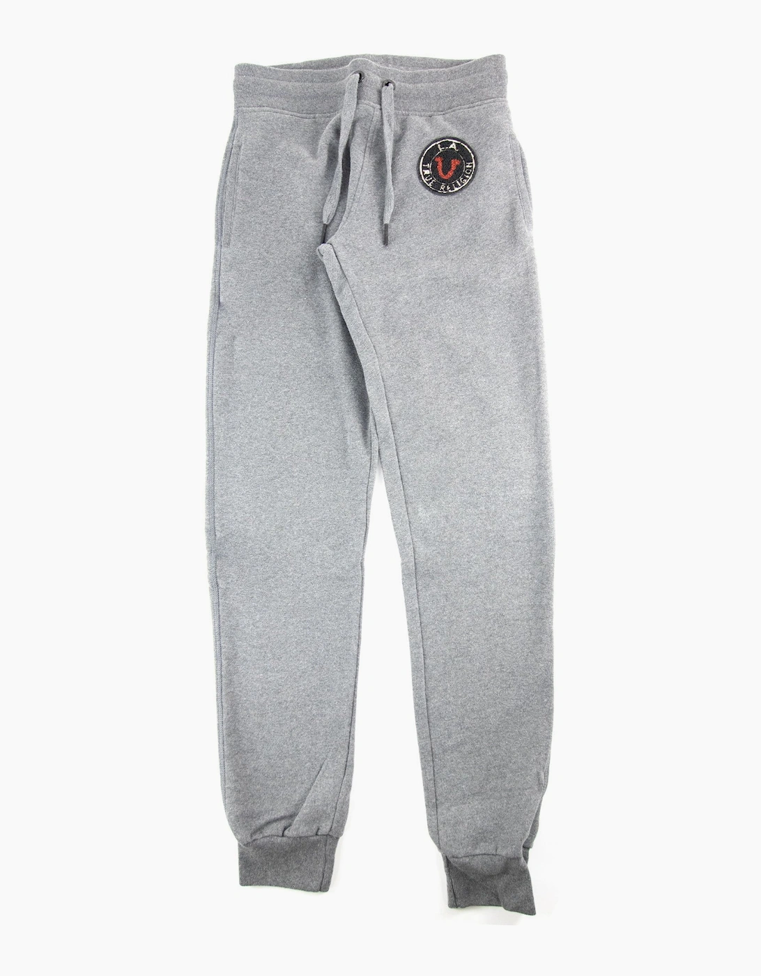 True Religion Patch Fleece Pants Dark Grey