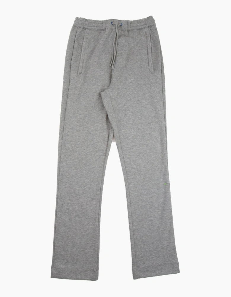 Hugo Boss Hadiko Embossed Logo Straight Cuff Tracksuit Bottoms Grey