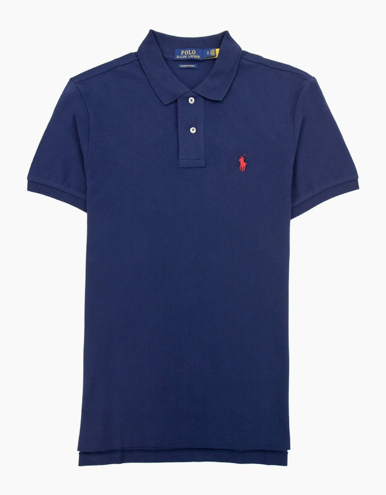 Polo Ralph Lauren Custom Slim Fit Polo Navy