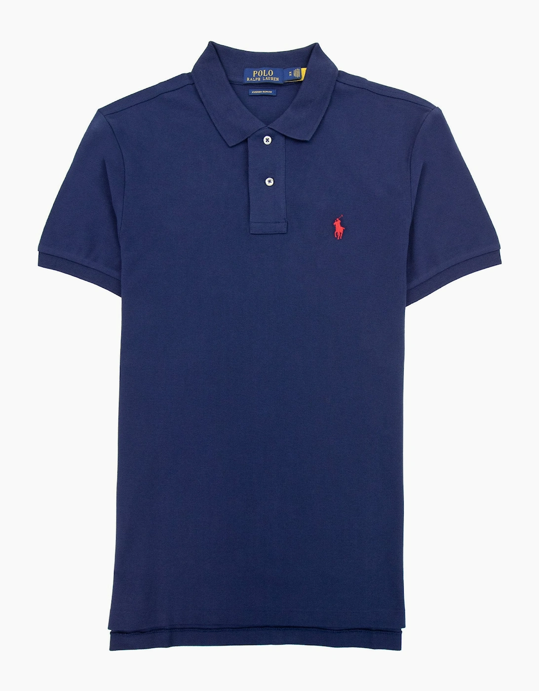 Polo Ralph Lauren Custom Slim Fit Polo Navy, 5 of 4
