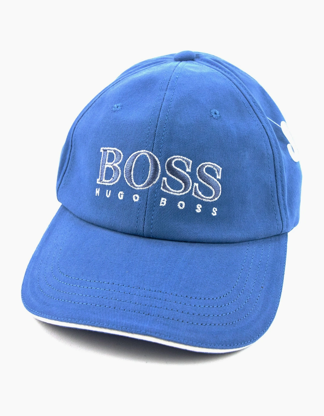 Hugo Boss Kids Embroidered Logo Baseball Cap Baby Blue, 3 of 2