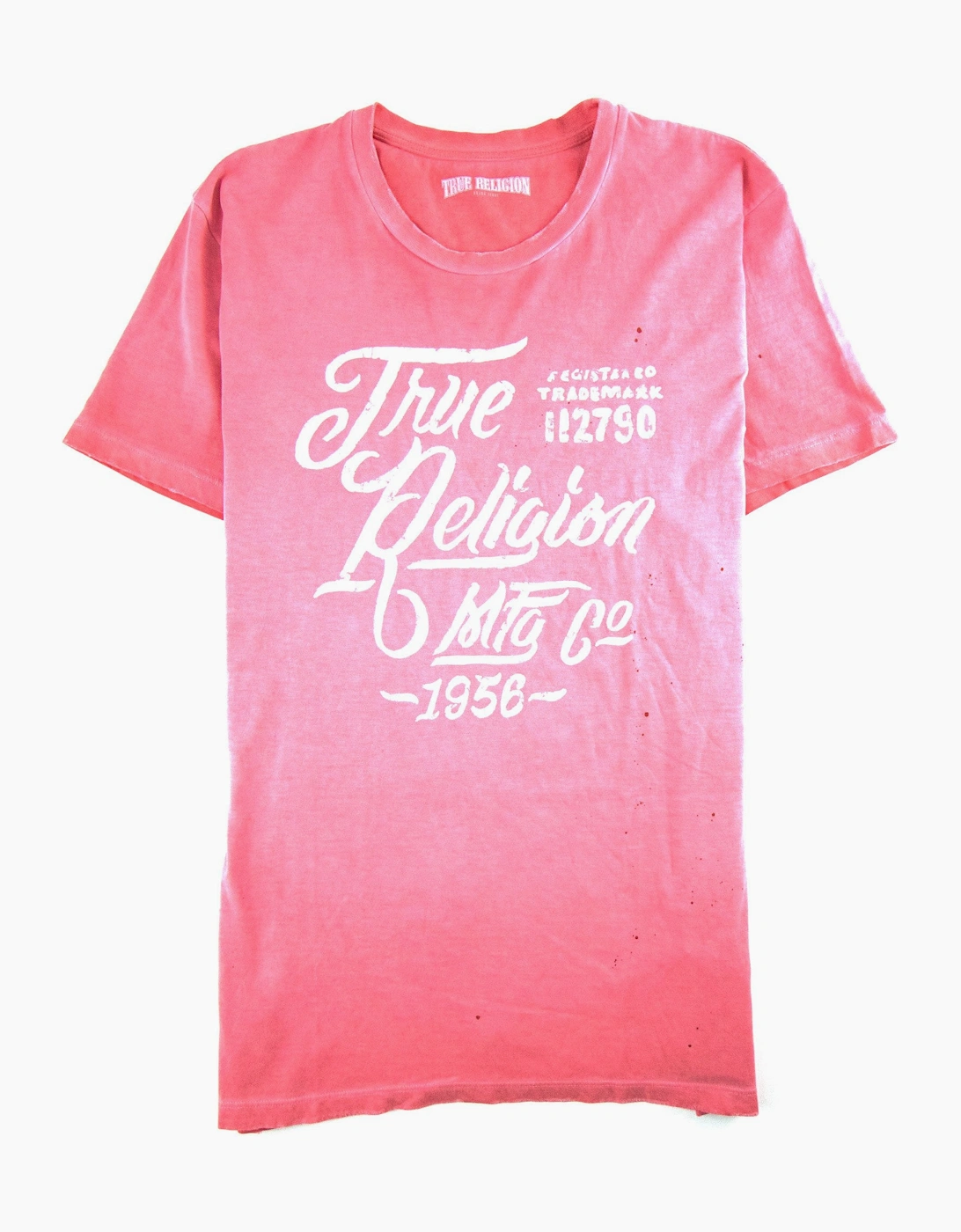 True Religion Tr Calig S/s T Shirt Pink