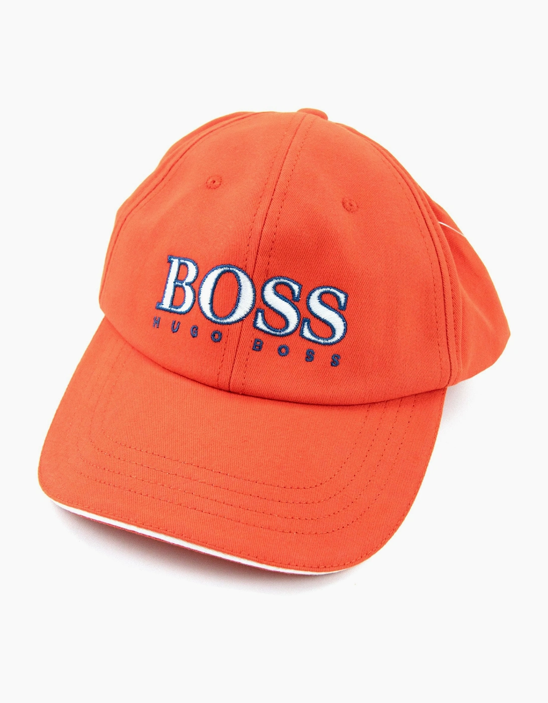 Hugo Boss Kids Embroidered Logo Cap Bright Red, 3 of 2