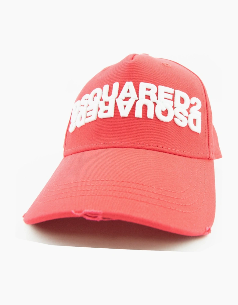 Dsquared2 Mirror Logo Cap Red/white