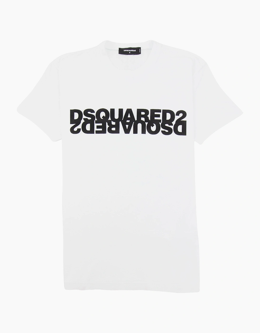 Dsquared2 Mirror Logo Tshirt White
