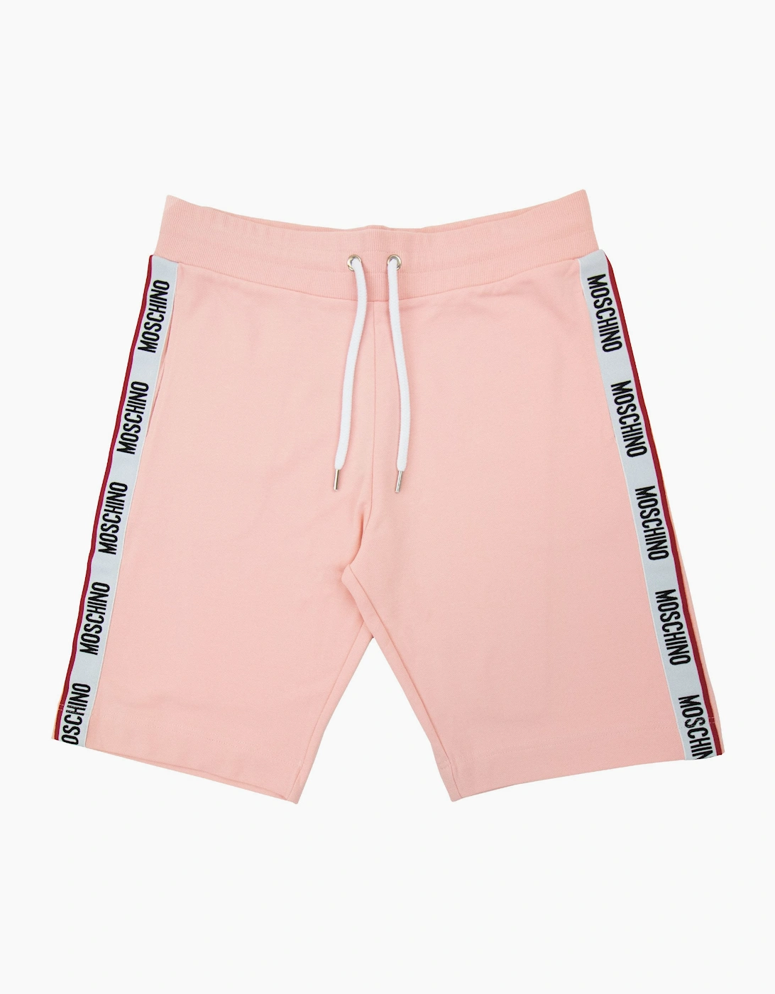 Moschino Underwear Logo Tape Shorts Pink 0227