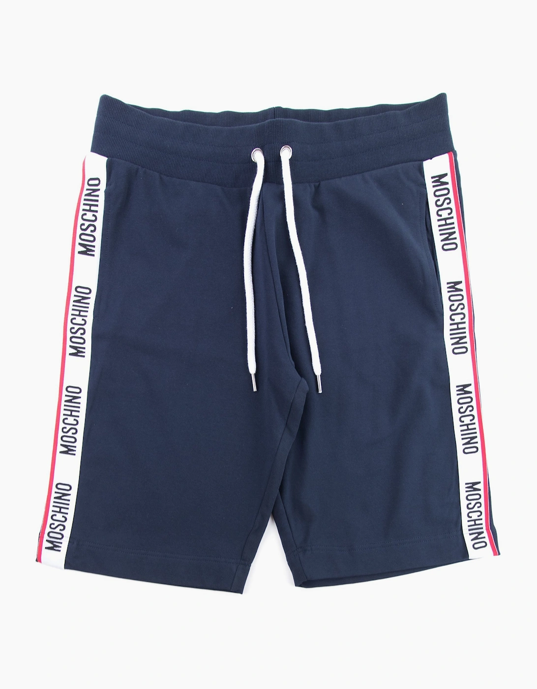 Moschino Underwear Logo Tape Shorts Navy 0290