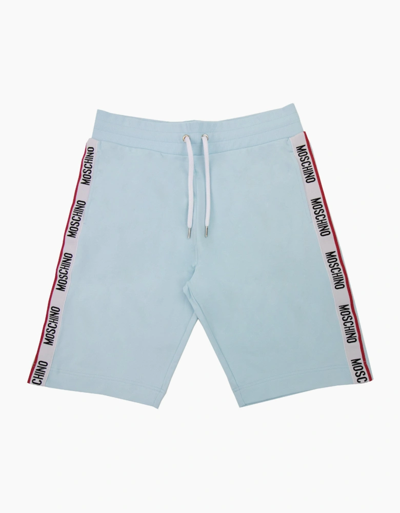 Moschino Underwear Logo Tape Shorts Sky Blue 0332