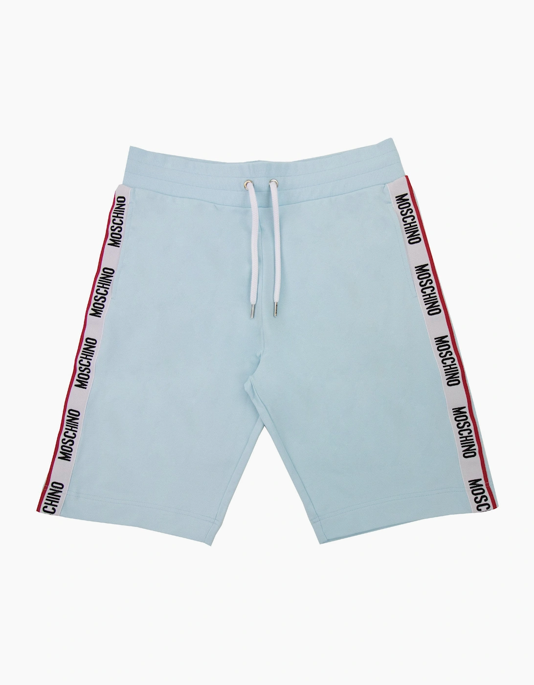 Moschino Underwear Logo Tape Shorts Sky Blue 0332