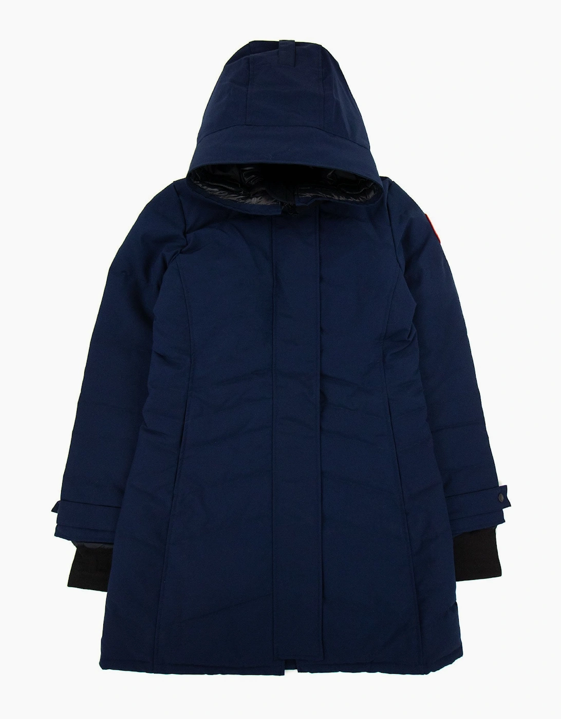 Canada Goose Lorette Parka With Hood Trim 63 Atlantic Navy