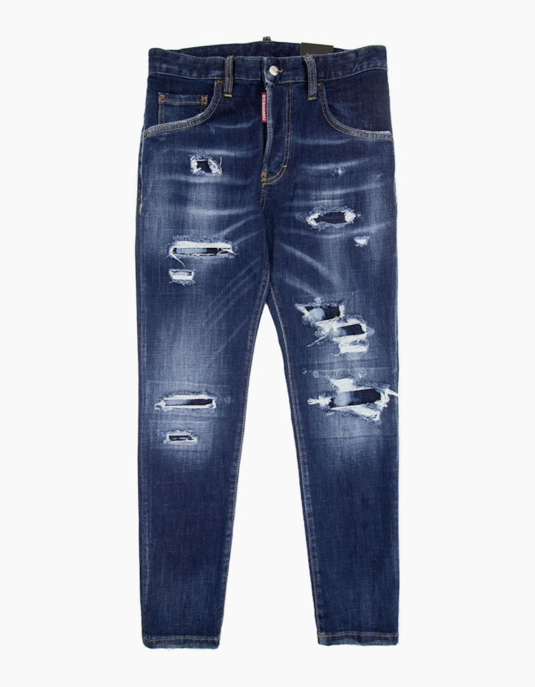 Dsquared2 Front Patch Skater Jean Denim 470