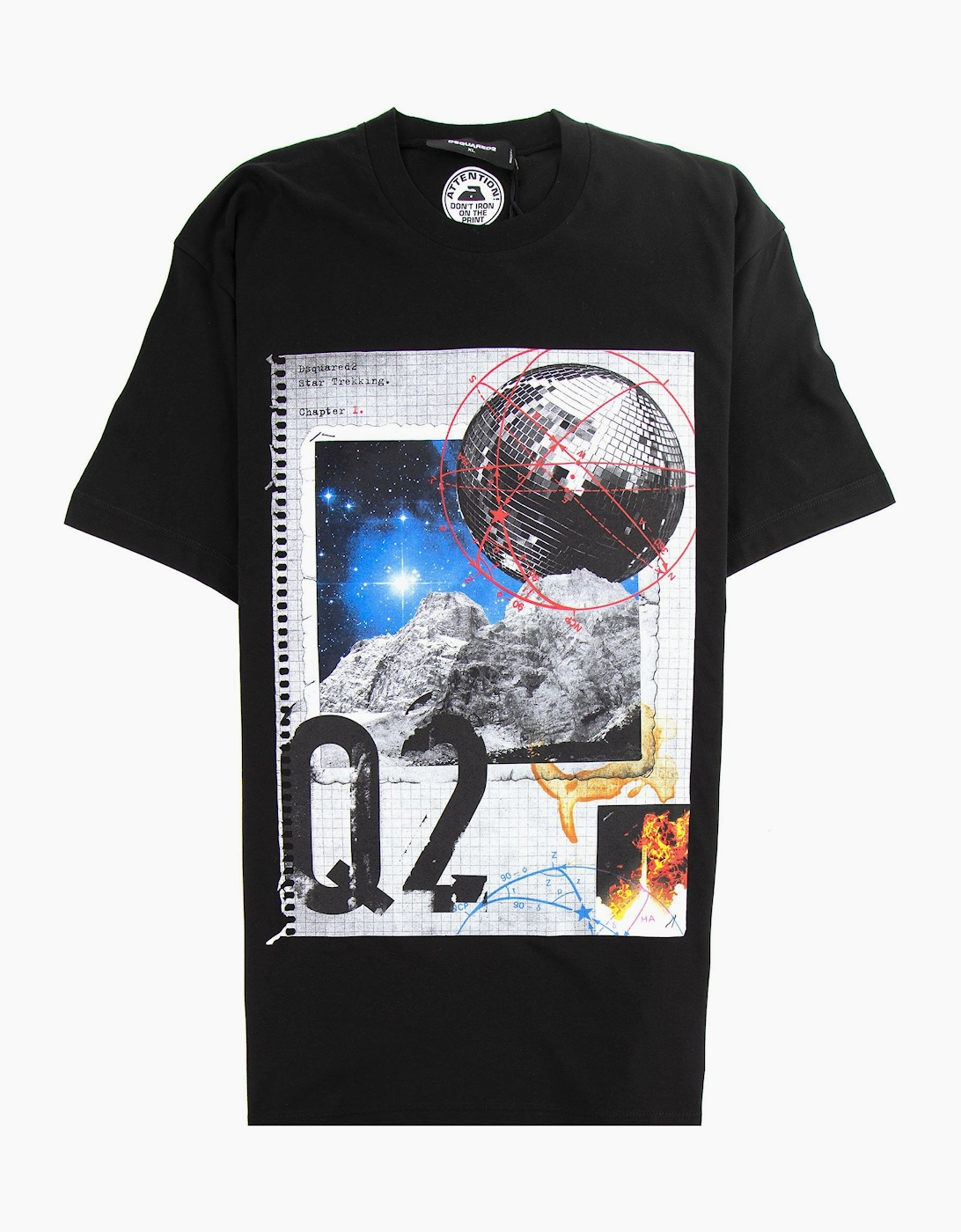 Dsquared2 Star Trecking T-shirt Black