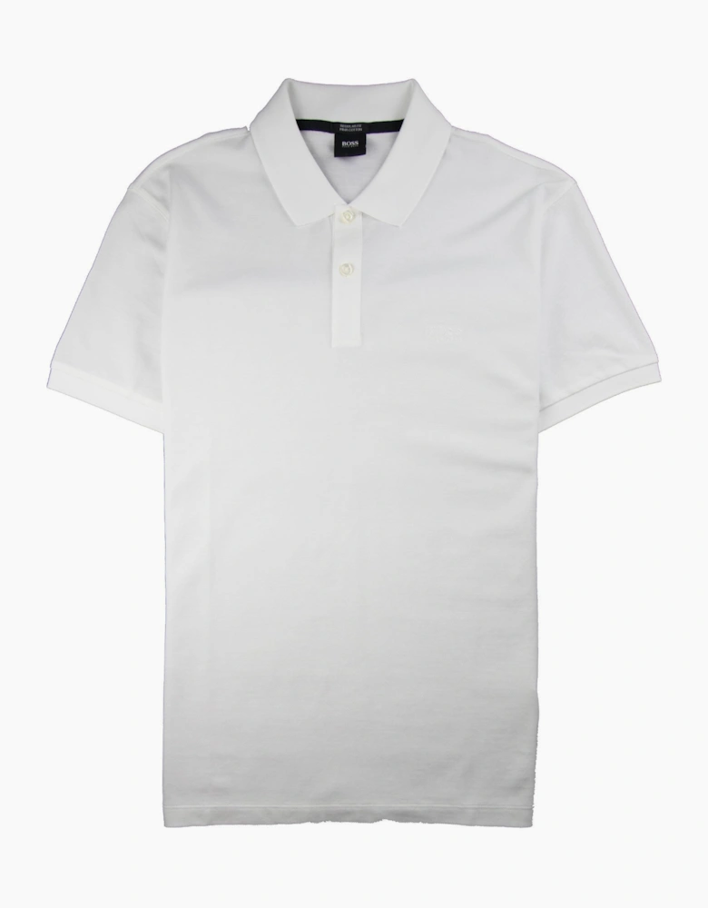 Hugo Boss Pallas Short Sleeve Polo Shirt White