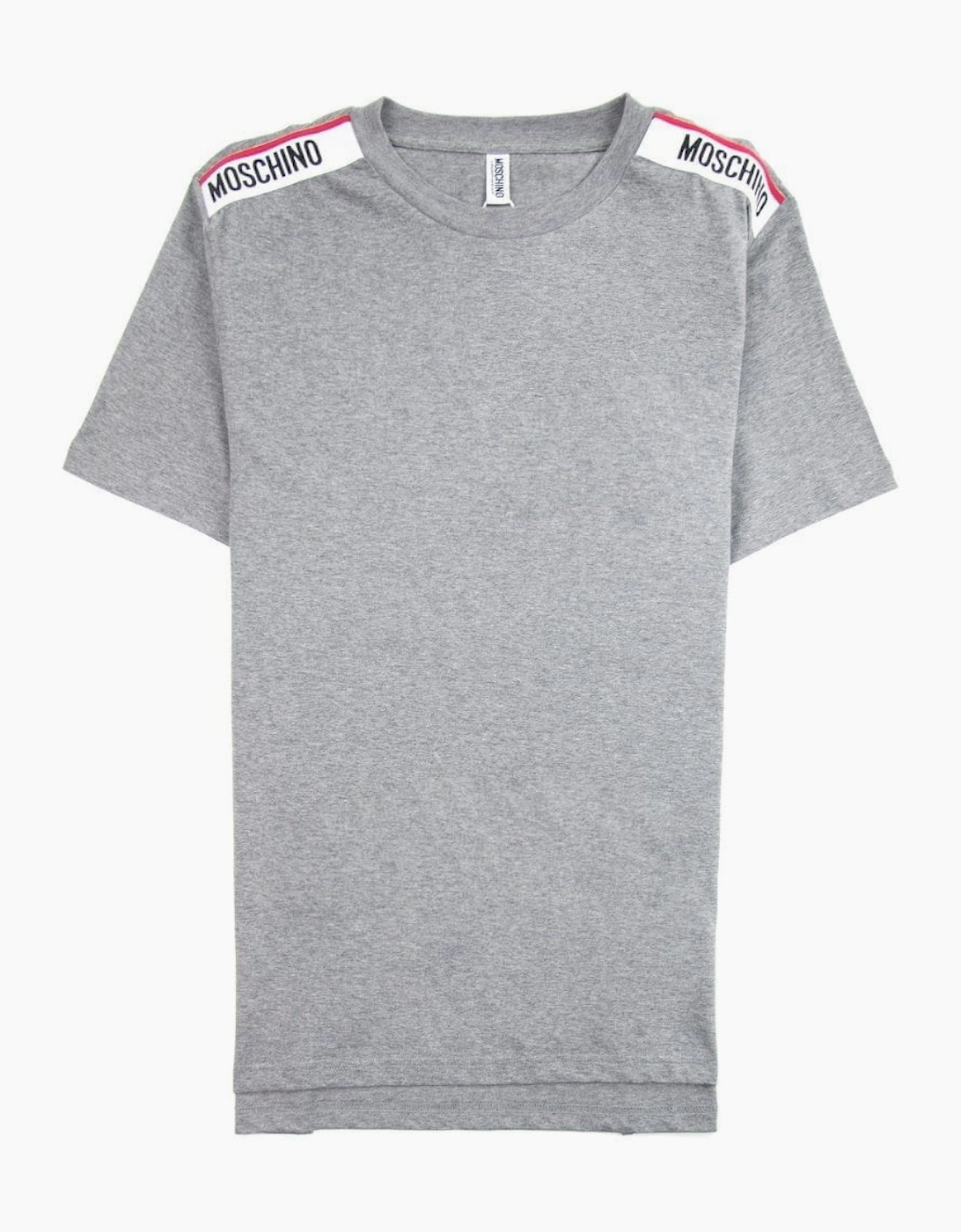 Moschino Men's Moschino Underwear Tape Logo T-shirt Grey 0489
