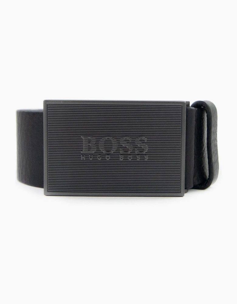 Hugo Boss Icon Logo Belt Black 001