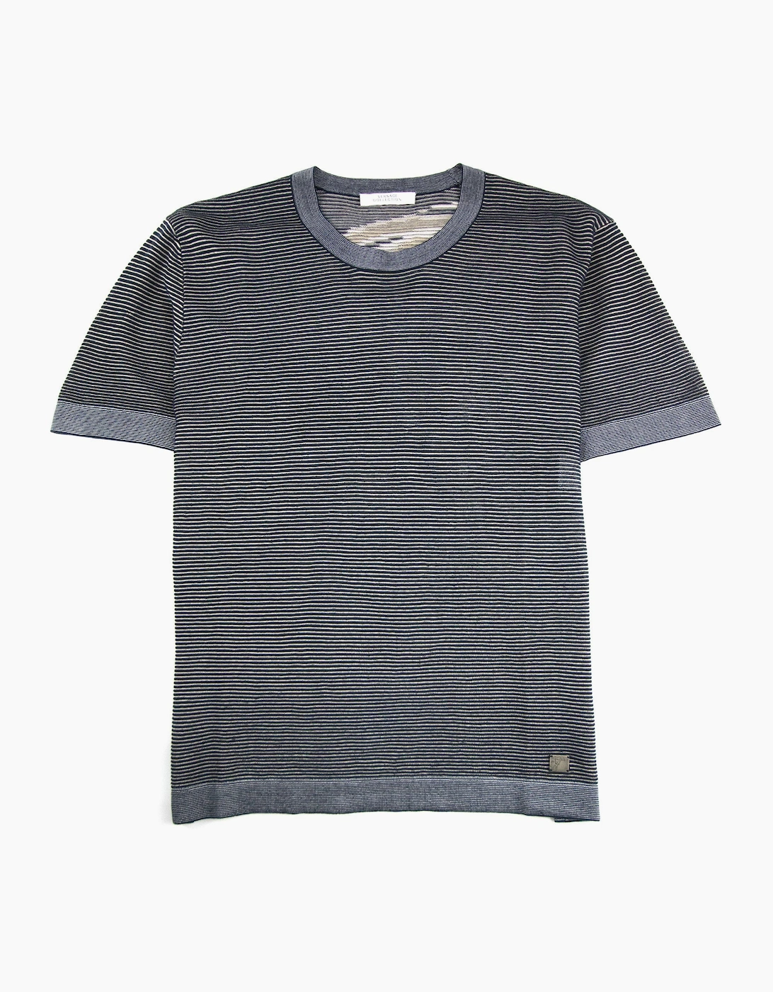 Versace Collection Back Logo Medusa T-shirt Black