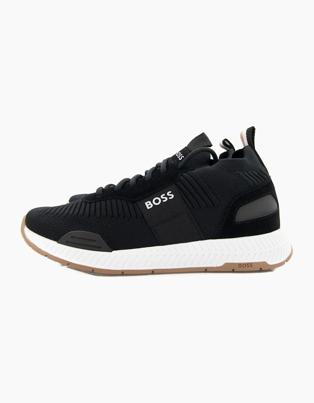 Hugo Boss Mesh Sock Runner Black/white
