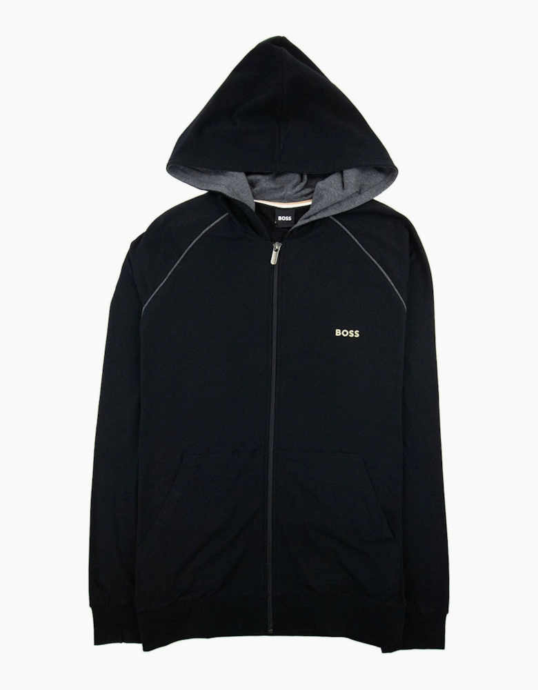 Hugo Boss Mix & Match Logo Zip Up Jacket Black 005