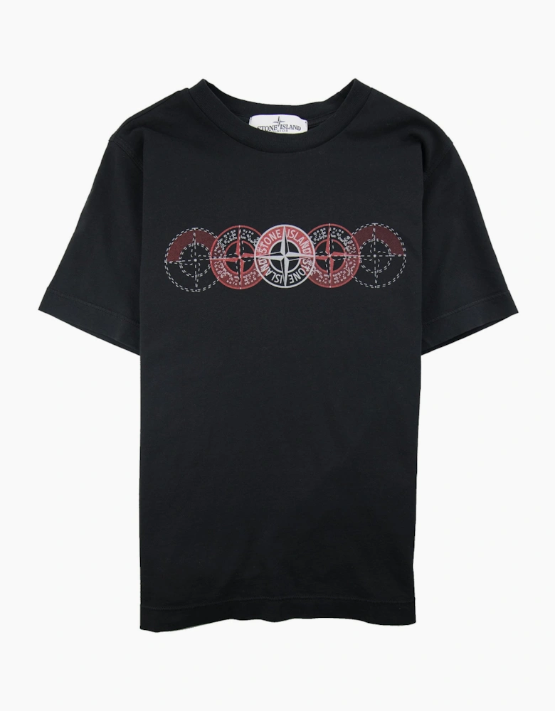 Stone Island Junior 5 Compass T-Shirt Black