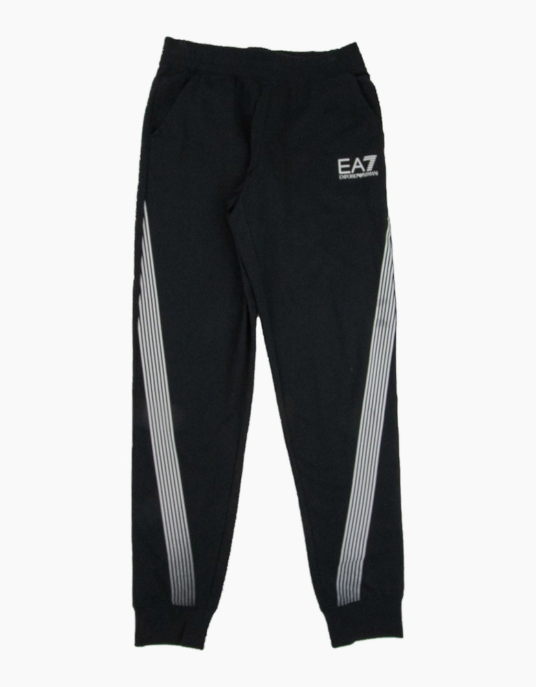 EA7 Train Side 7 Lines Trackpants Black
