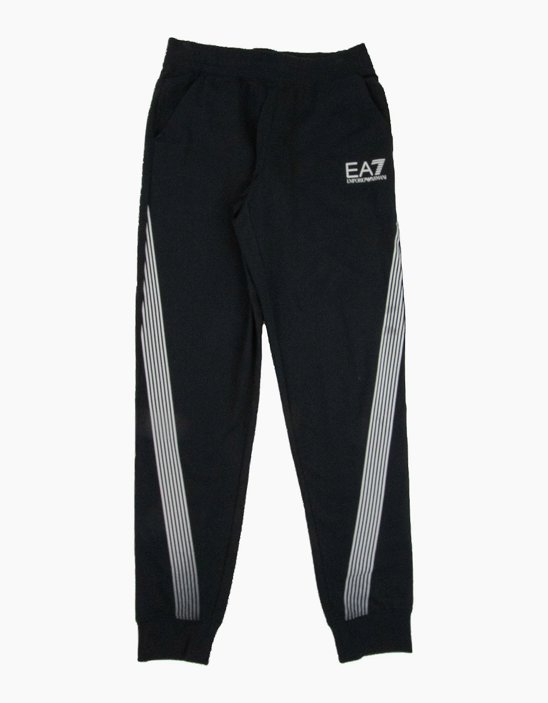 EA7 Train Side 7 Lines Trackpants Black