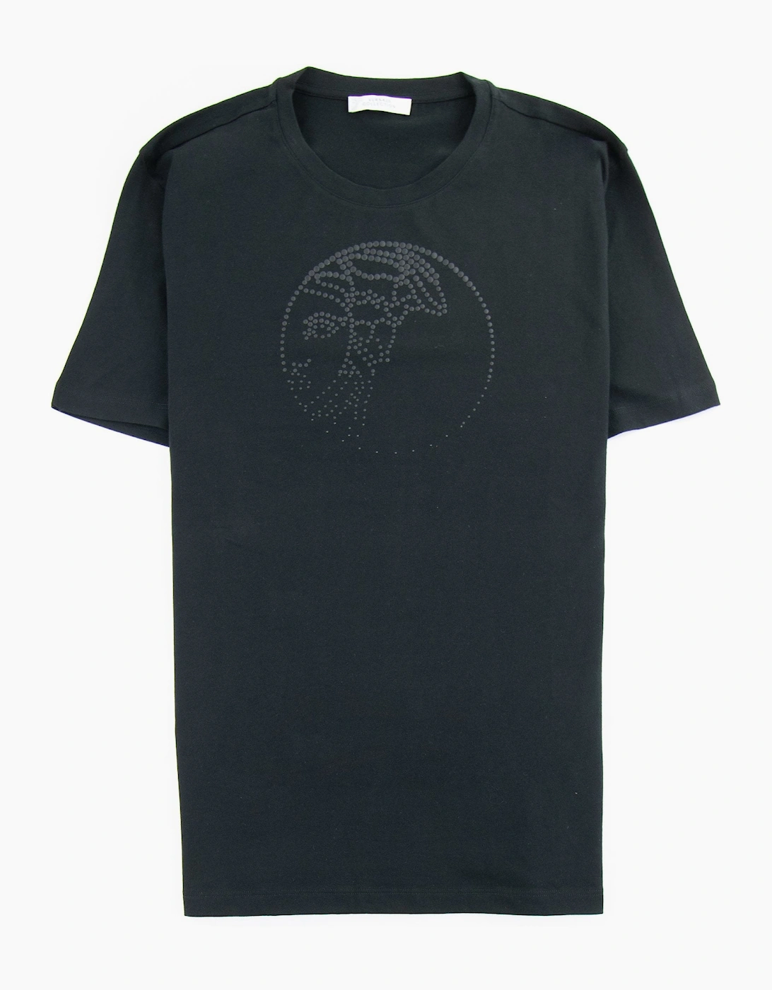 Versace Collection Studded Medusa T-shirt Black