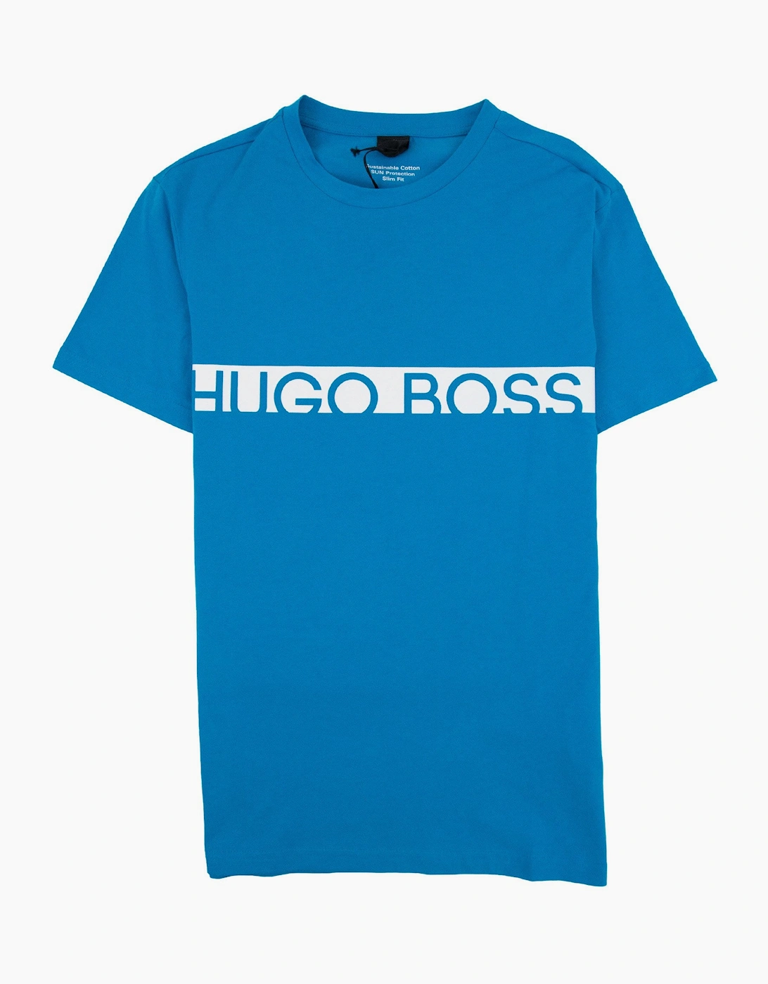 Boss Men's Hugo Boss RN Box Logo T-shirt Turquoise - Blue/Green