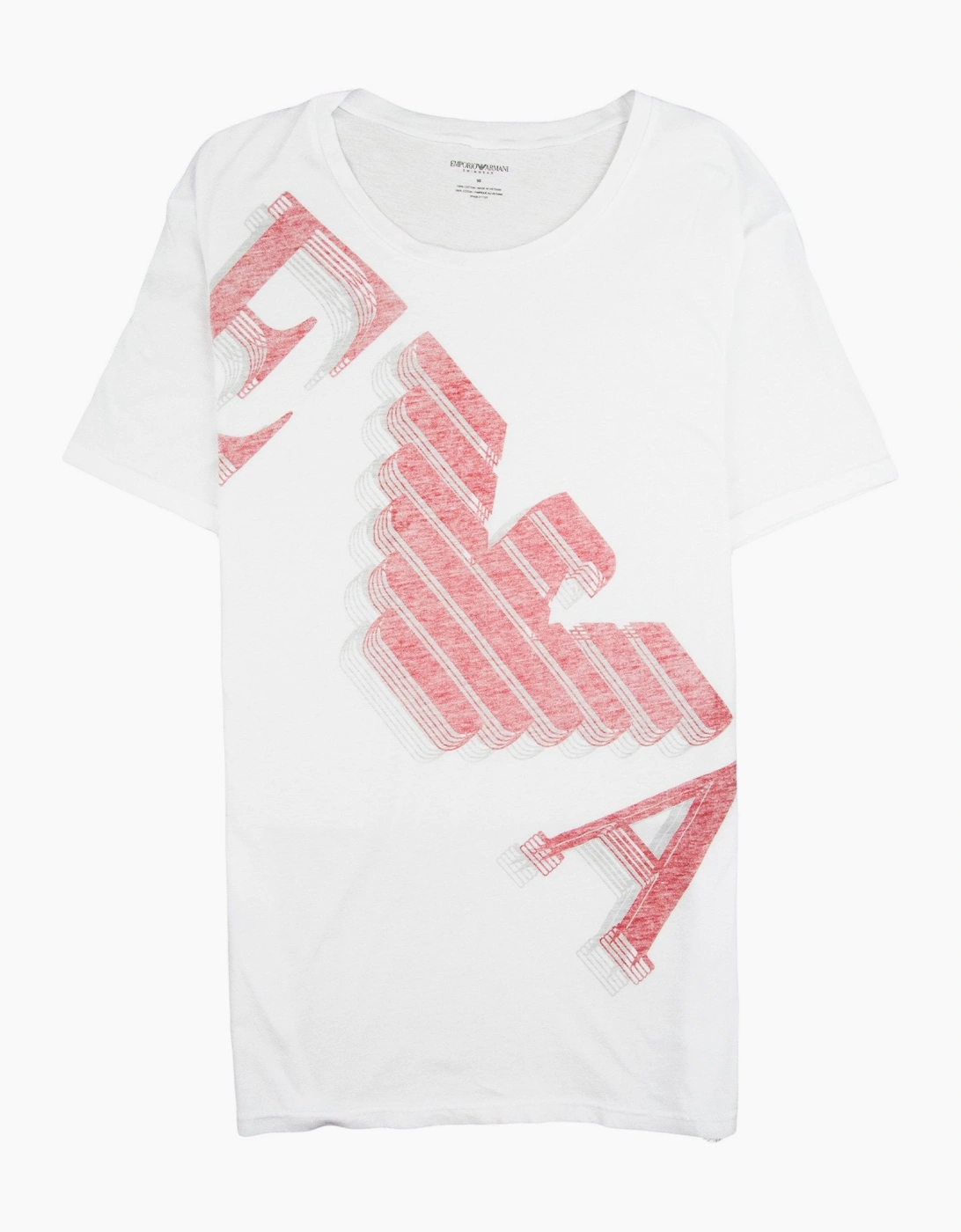 EA7 Swimwear Front Big Logo T-shirt White, 3 of 2